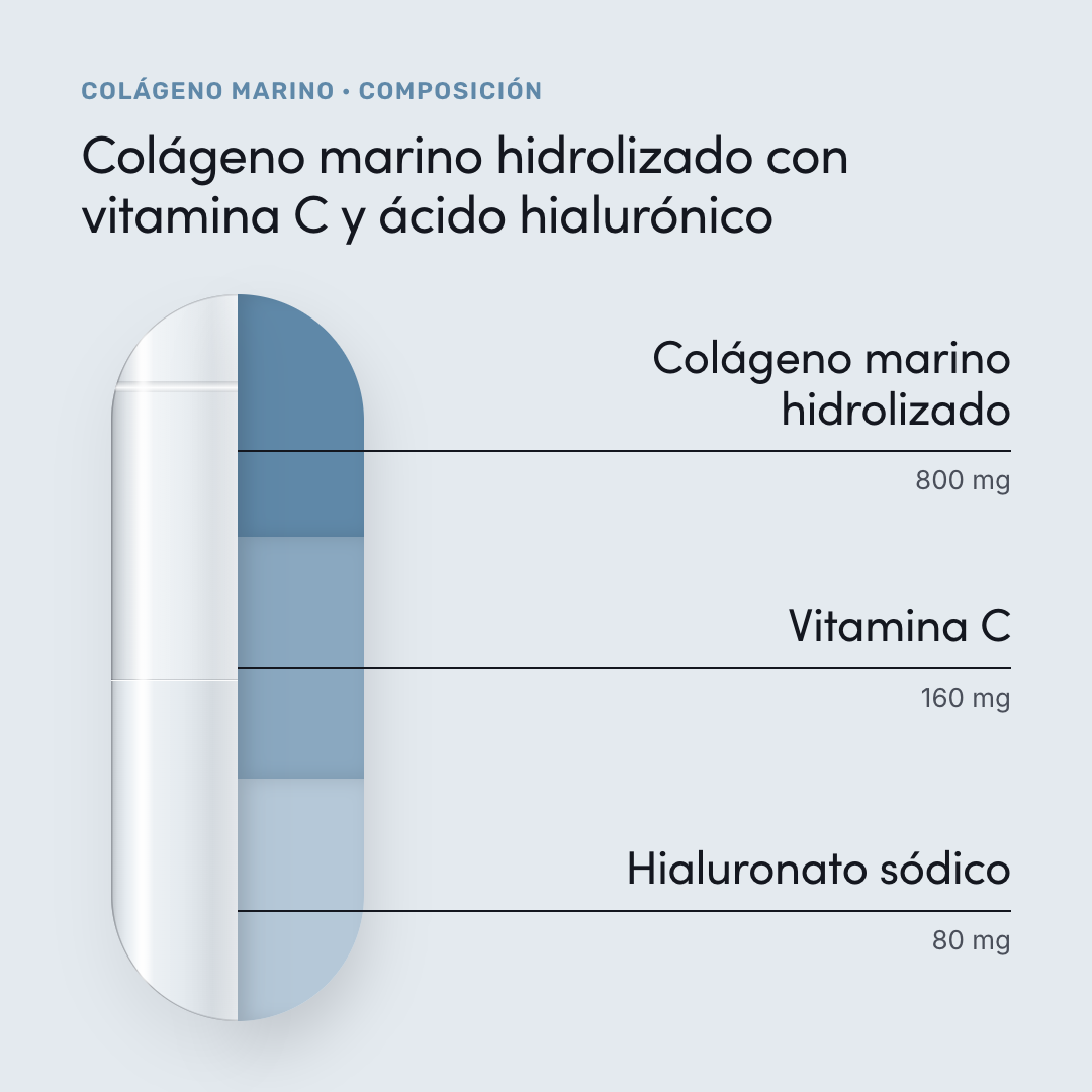 Colágeno marino — composición