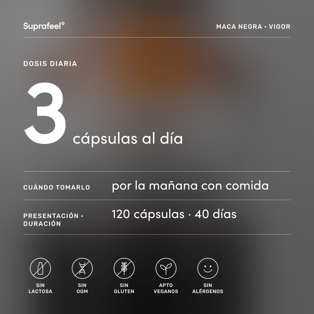 Maca negra — modo de uso