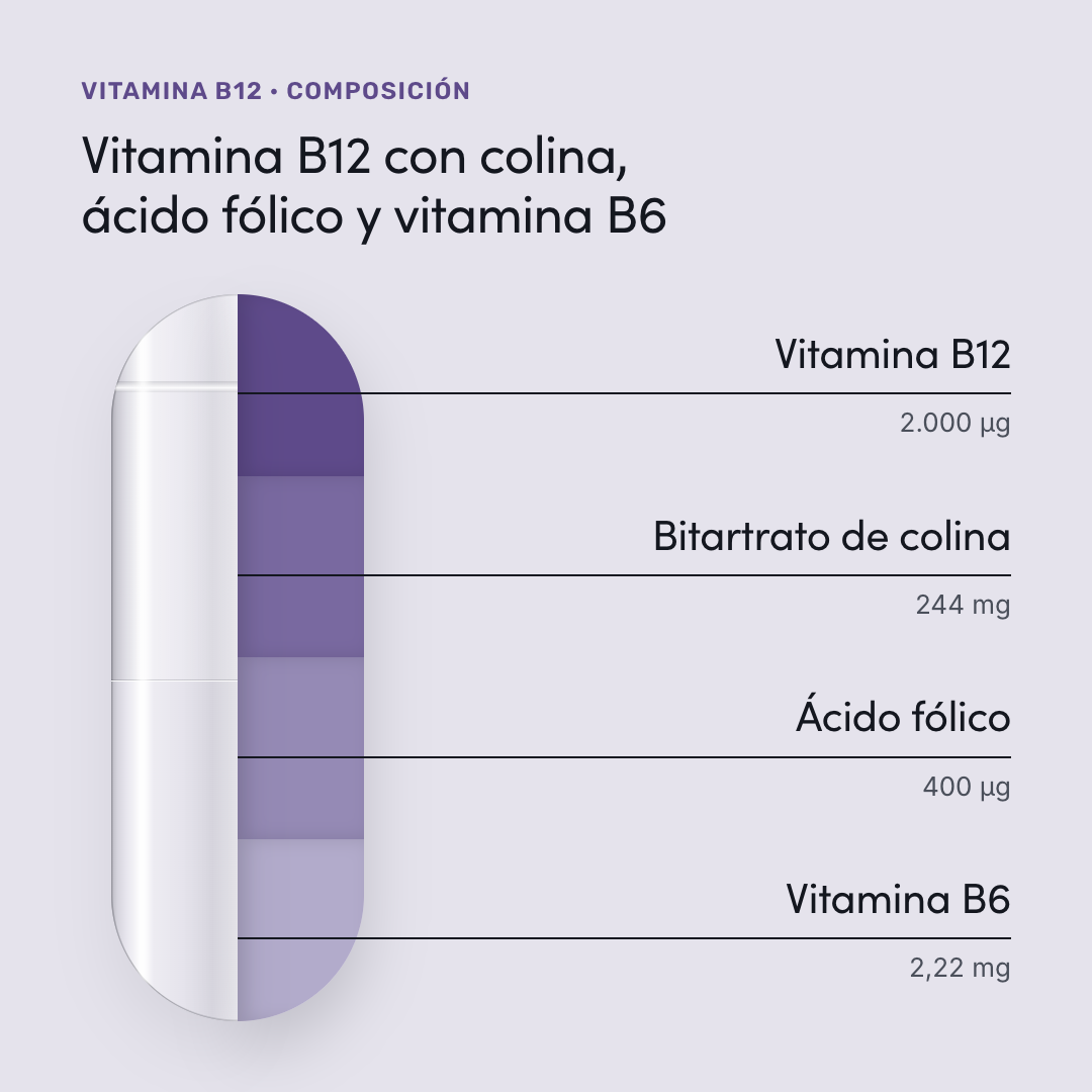 Vitamina B12 — composición